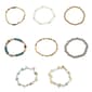 Ashley Cooper(tm) 8pk. Gold-Tone Multi Color Bead Chip Bracelets - image 1