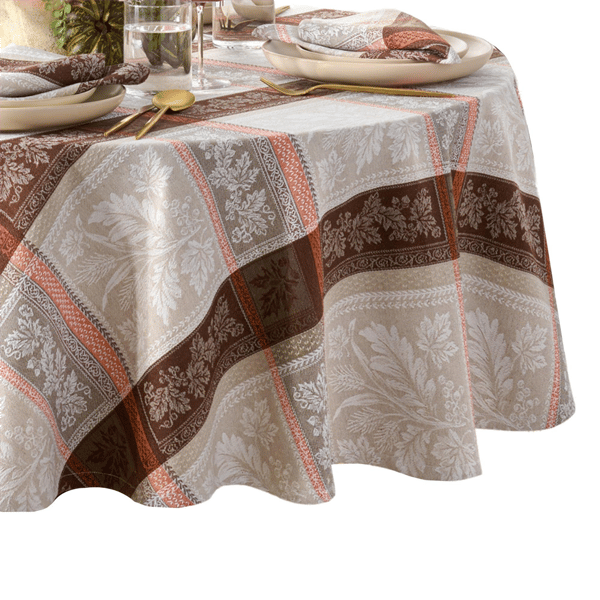 Threadmade Windswept Harvest Jacquard Tablecloth