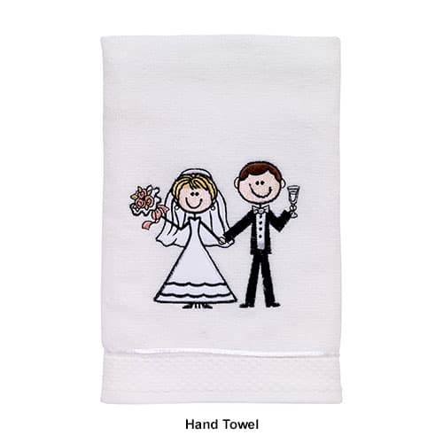 Avanti Linens Bride &amp; Groom Towel Collection