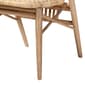 Baxton Studio Kobe Natural Brown Wood & Rattan Dining Chair - image 7