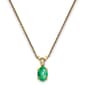 Gemstone Classics(tm) 14kt. Yellow Gold May Birthstone Necklace - image 1