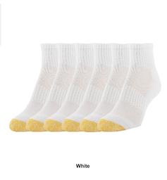 Womens Gold Toe® 6pk. Cushion Sport Quarter Socks