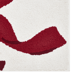 Hallmark Holiday Ribbon Bow Tufted 20x30 Bath Rug