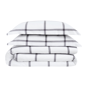 Truly Soft Printed Windowpane 3pc. Duvet Cover Set - image 2