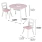 Round Storage Table & 2 Chair Set - image 2