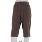 Womens da-sh Vanessa Solid Skimmers Pants - image 3