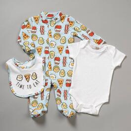 Baby Unisex &#40;NB-9M&#41; Baby Gear&#40;R&#41; 3pc. Time to Eat Food Set