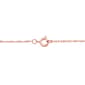 Gemstone Classics™ 10kt. Rose Gold Diamond Swirl Necklace - image 3