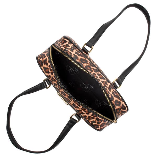 Betsey Johnson Xokian Leopard E/W Shoulder Bag with Belt $88