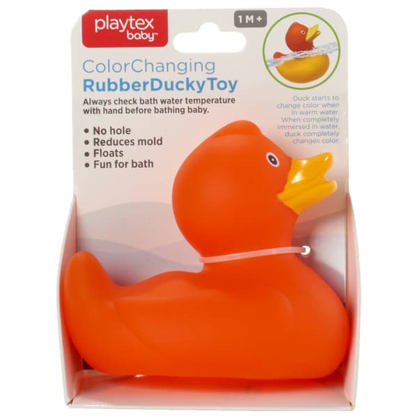 Playtex Baby(tm)  Color Changing Rubber Duck - image 