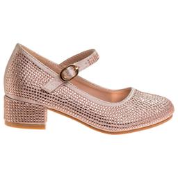 Big Girls Badgley Mischka Rhinestone Pumps