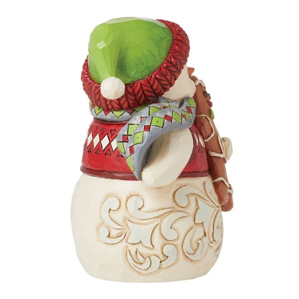 Jim Shore Heartwood Creek Mini Snowman Christmas Figurine