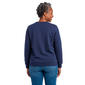 Womens Hasting & Smith Holiday Icons Fleece Sweatshirt - image 2