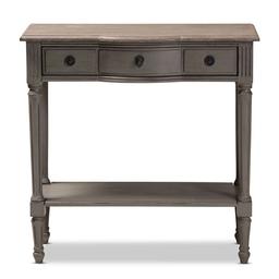 Baxton Studio Noelle 1 Drawer Wood Console Table