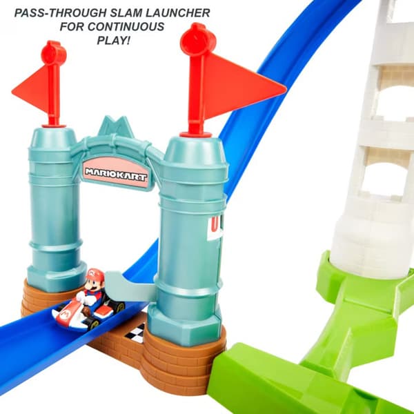 Hot Wheels Nintendo Mario Circuit Slam Track