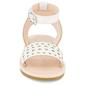 Little Girls Jessica Simpson Janey Perforated Slingback Sandals - image 3