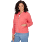 Womens Alfred Dunner Austin Quilted Knit Zip Front Jacket - image 3