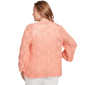 Plus Size Skye''s The Limit Spring Romance Pointelle Slub Cardigan - image 2