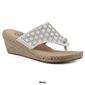 Womens Cliffs by White Mountain Beaux Wedge Sandal - image 8