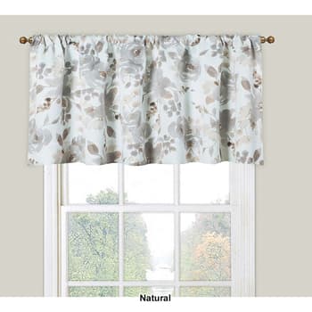 Regal Arabella Floral Print Rod Pocket Valance - 50x18 - Boscov's