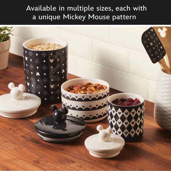 Disney Home Monochrome 7 Cup Large Ceramic Canister