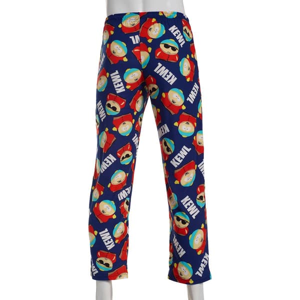 Mens South Park Kewl Pajama Pants - Blue