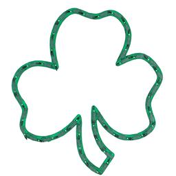 Northlight Seasonal Lighted Irish Shamrock Window Silhouette