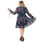 Plus Size Standards & Practices Floral Tiered A-Line Dress - image 2