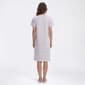 Womens Pink Laundry Short Sleeve V-Neck Lace Floral Nightshirt - image 2