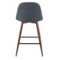 LumiSource Pebble Mid-Century Modern Counter Stools - Set of 2 - image 3