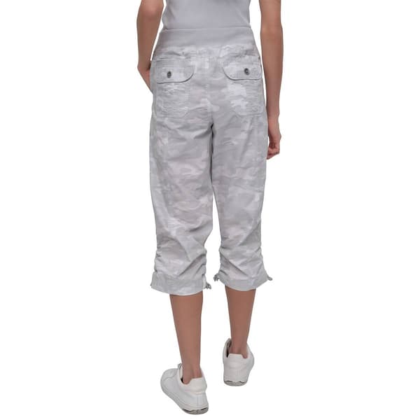 Womens DKNY Sport Convertible Camo Cargo Capris