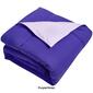 Blue Ridge Home Fashions Solid Reversible Microfiber Comforter - image 10