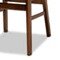 Baxton Studio Euclid Walnut Brown Finished Wood 5pc. Dining Set - image 6