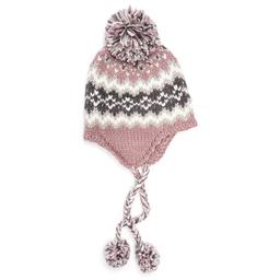Womens MUK LUKS(R) Chunky Knit Trapper W/Pom