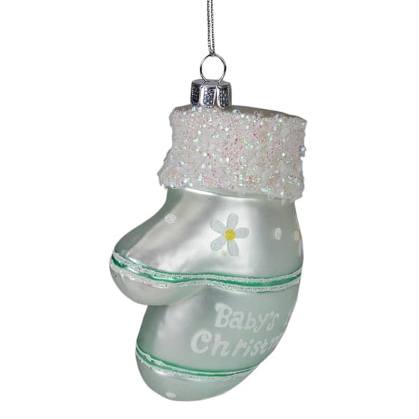 Northlight Seasonal Baby's 1st Christmas Mitten Ornament