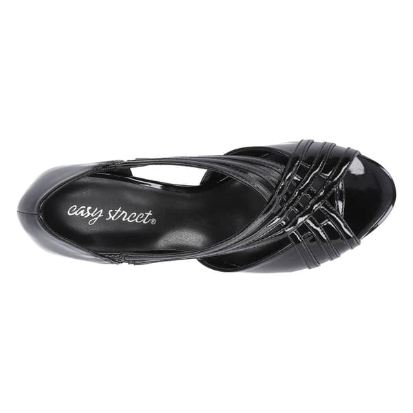 Womens Easy Street Oceana Peep Toe Pumps