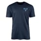 Mens Rhode Island Front and Back Short Sleeve Tee - image 1