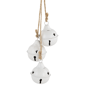 Northlight 2pk. White Cascading Christmas Jingle Bell Ornaments - image 3