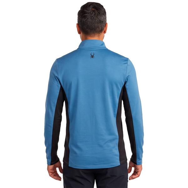 Mens Spyder Mens 1/4 Zip Jersey - Elemental Blue
