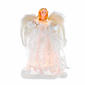 Kurt Adler 12in 10-Light Ivory Angel Treetop - image 1