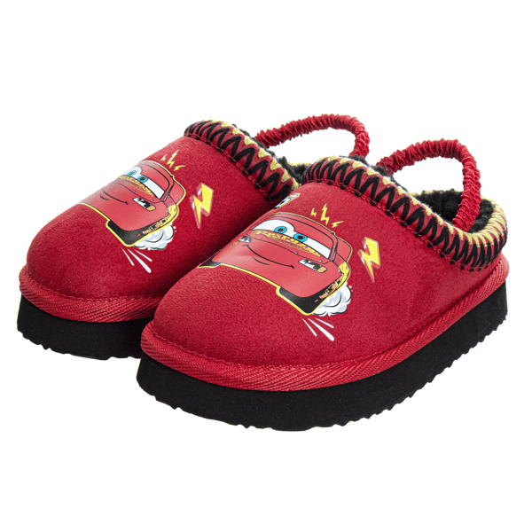Toddler Boys Disney™ Cars Lightning Mcqueen Comfort Slippers