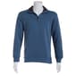 Mens North Hudson 1/4 Zip Solid Long Sleeve Sweatshirt - image 1