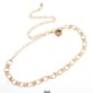 Womens Nine West Oval Link Chain Belt - image 2