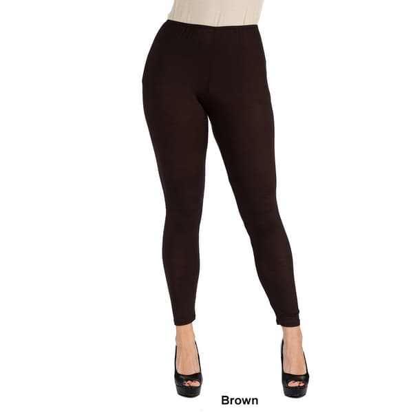 Womens 24/7 Comfort Apparel Stretch Ankle Length Leggings