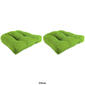 Jordan Manufacturing Solid Wicker Chair Cushions - Set Of 2 - image 3