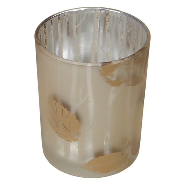 Northlight Seasonal 3in. White Birch Glass Candle Holder