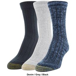 Womens Gold Toe®  3pk. Ultra Soft Cozy Crew Socks