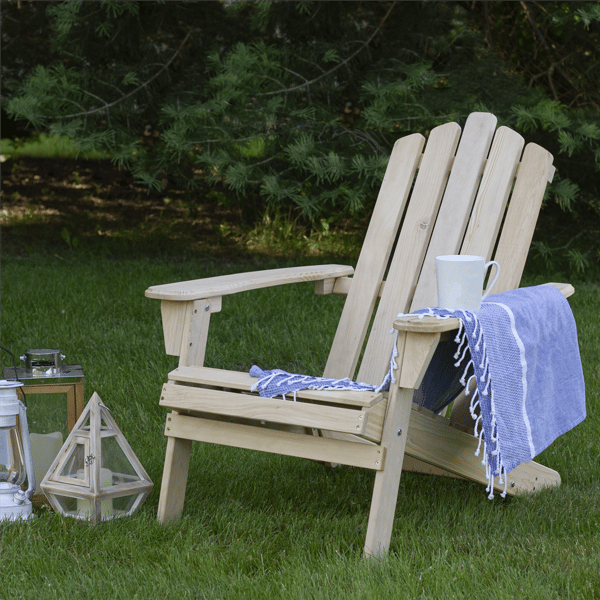 Northlight Classic Folding Wooden Adirondack Chair