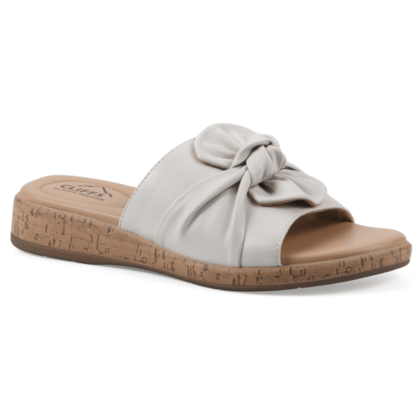 Womens Cliffs by White Mountain Bonelle Slide Sandals