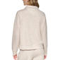 Womens DKNY Sport Long Sleeve Mock Neck Half Zip Sweatshirt - image 2